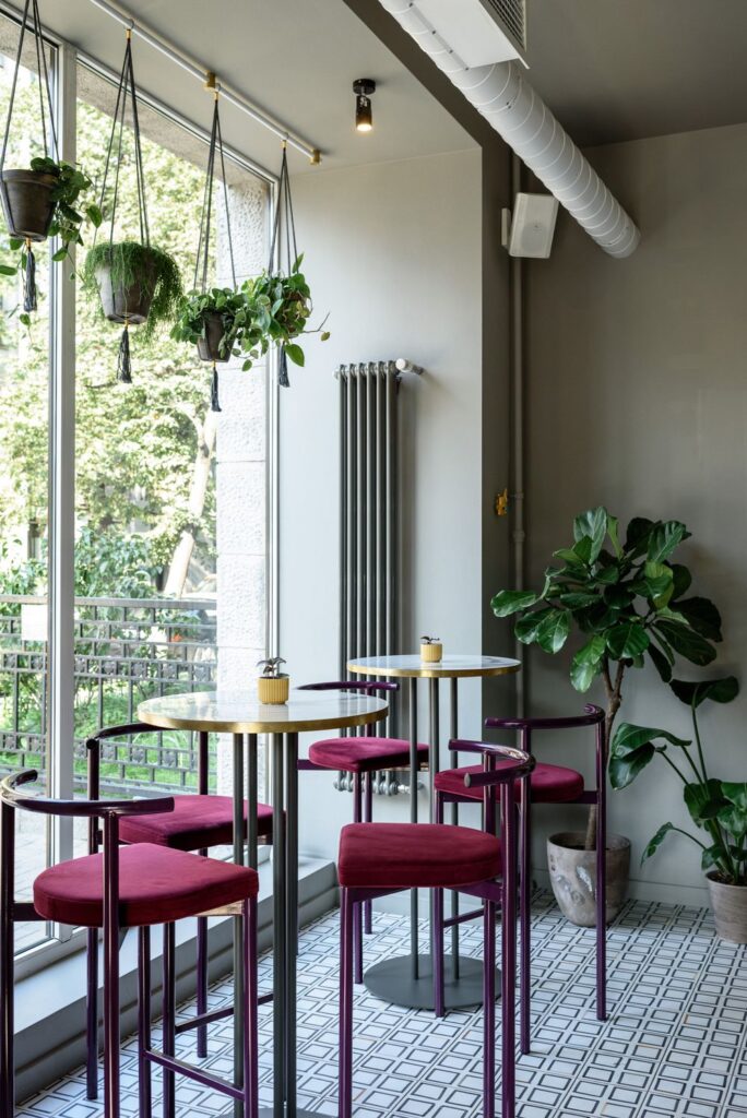 Cafe and bar interior