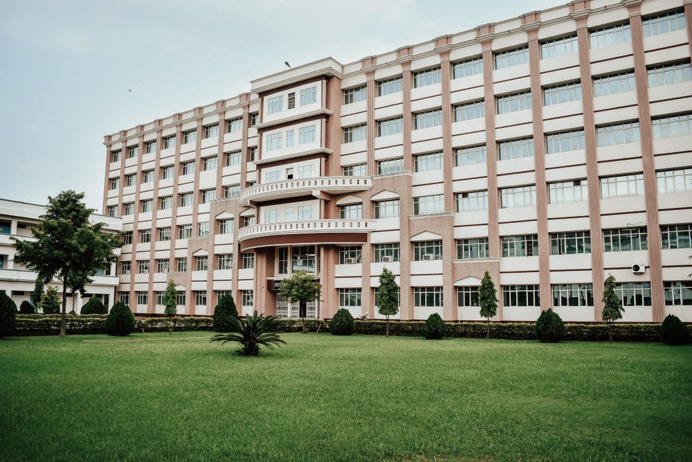 Modern school building